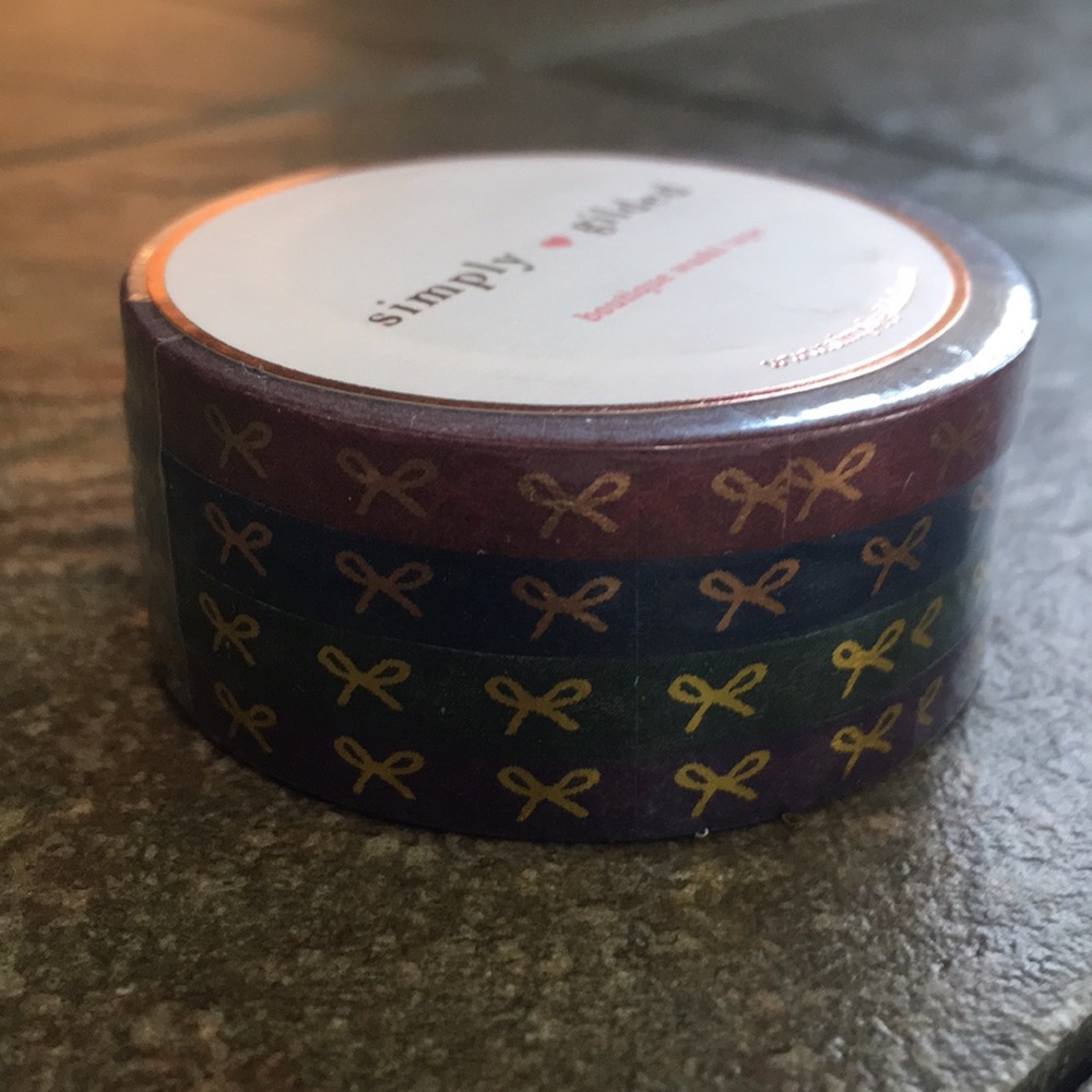 Simply Gilded skinny washi